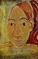 Cabeza de mujer rostro cubista de 1906 Pablo Picasso
